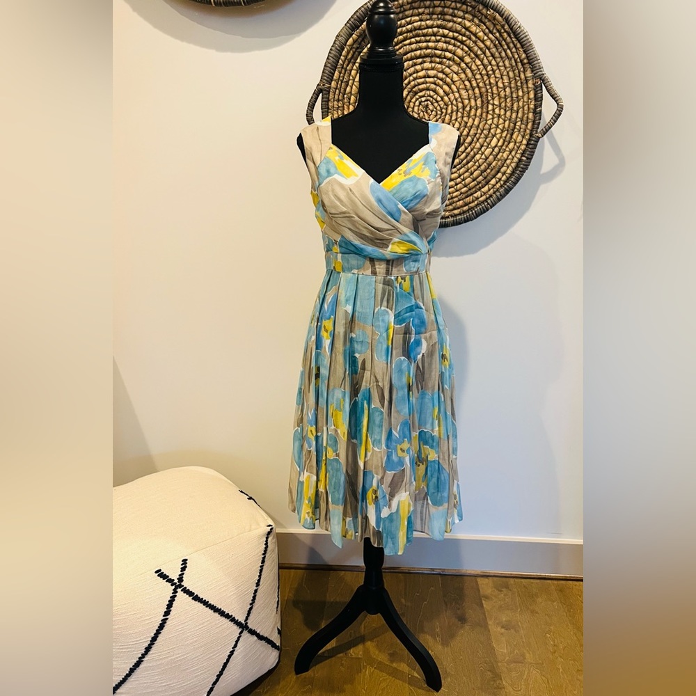 Adrianna Papell Flowy Tencel Dress